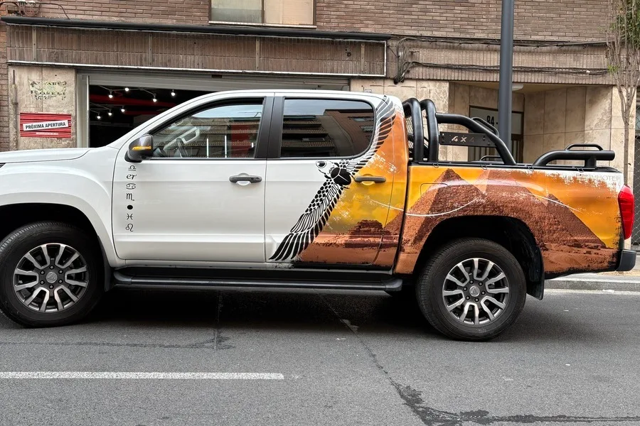 Pick up rotulado lateral izquierdo